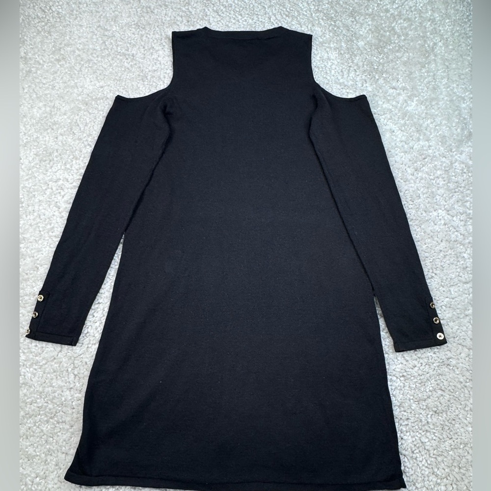 Lilly Pulitzer size M knit cold shoulder sweater dress preppy coastal resort - Picture 5 of 10